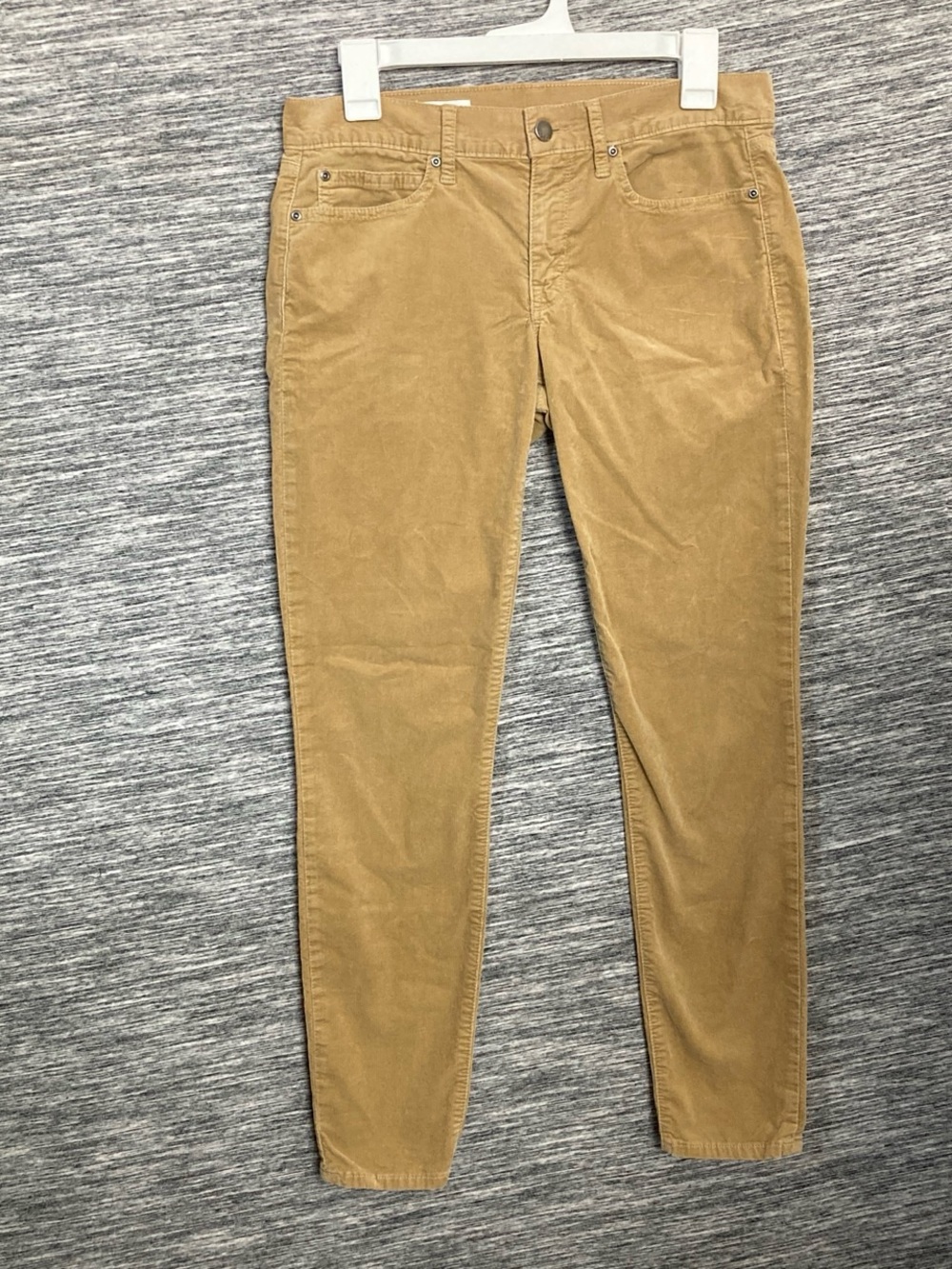 GAP Women’s Corduroy Pants in Camel Brown Skinny Jean